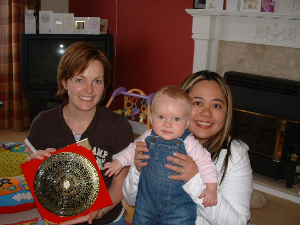 Hannah and baby!