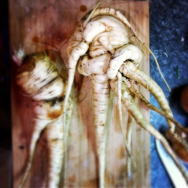 Naughty parsnips!