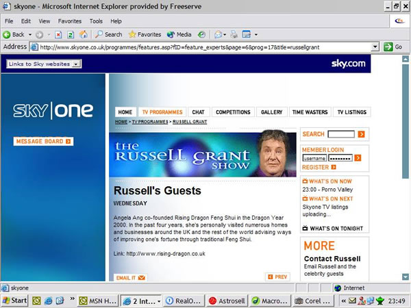 The Russell Grant Show on Sky TV