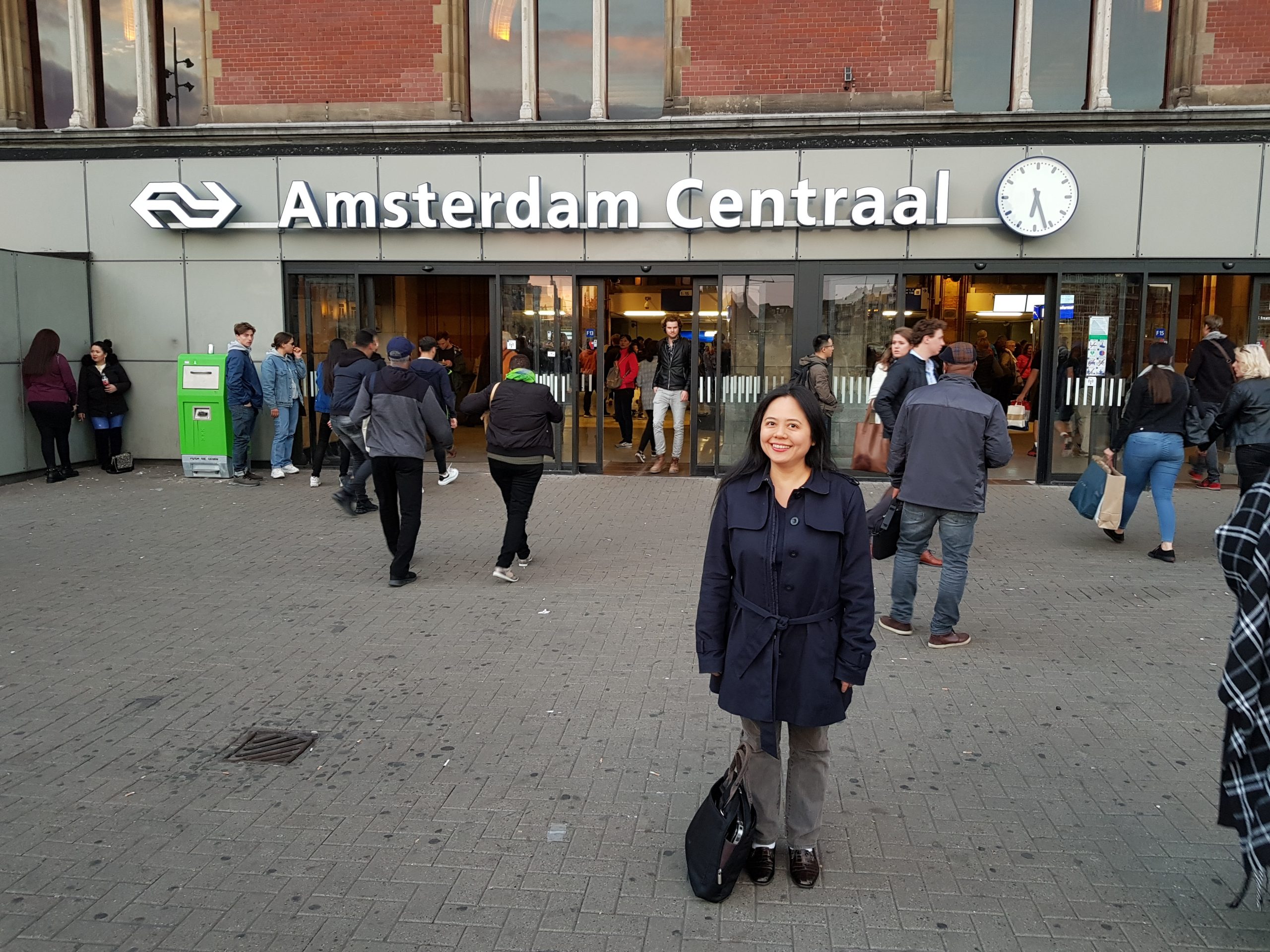 En-route to Ijmuiden, Master Ang passes through the bohemian capital, Amsterdam in the Netherlands