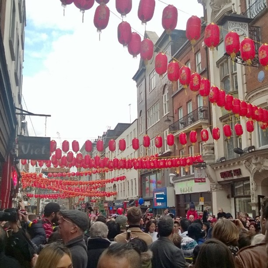 CNY 2018 celebrations on Chinatown, London