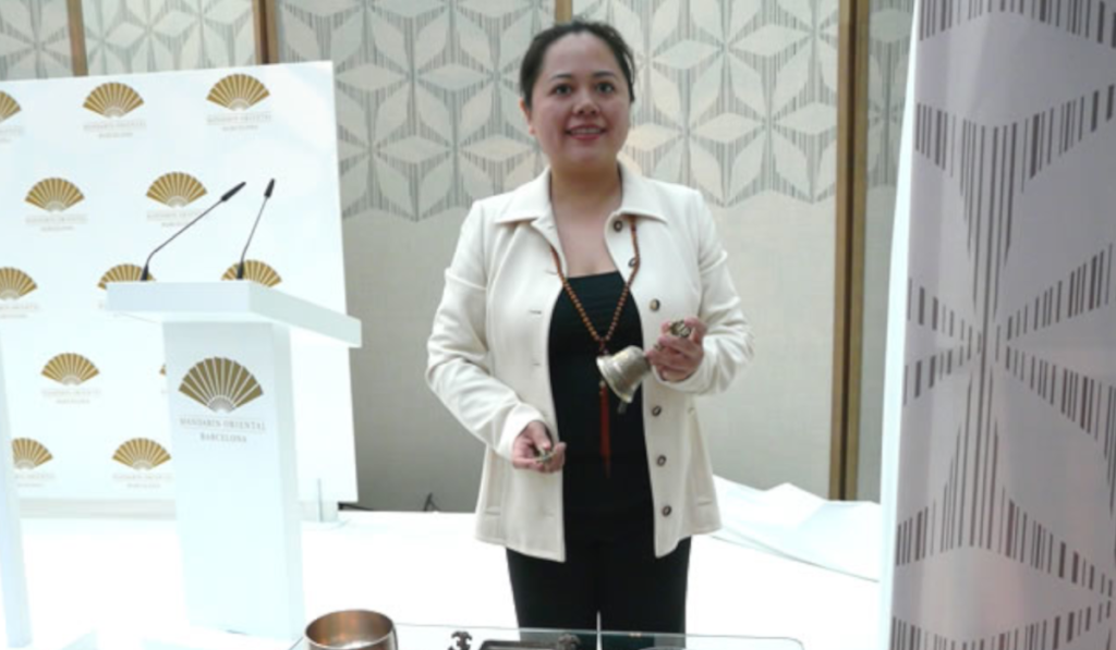 Master Ang opened the Mandarin Oriental Hotel Group in Barcelona