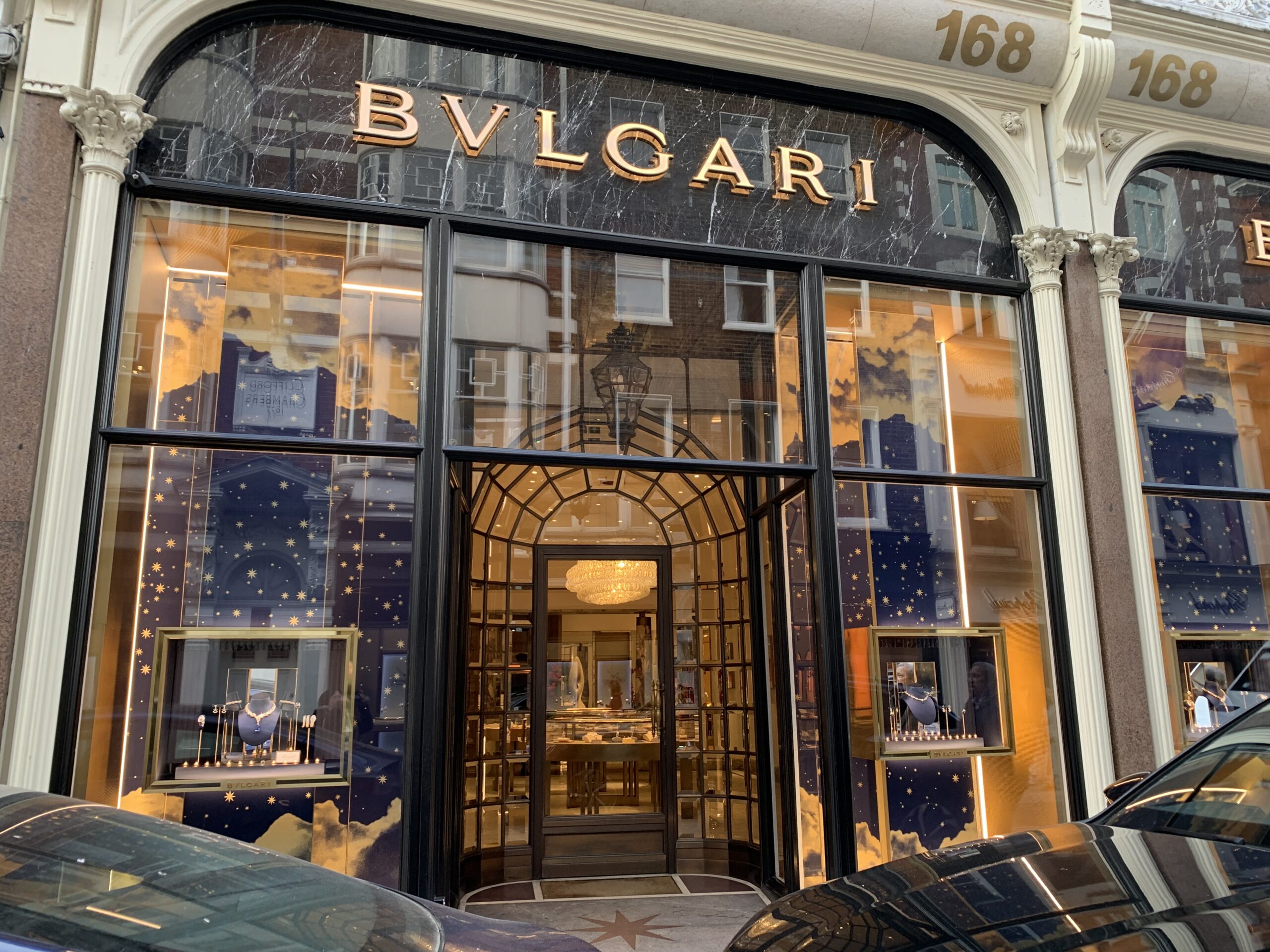 Bulgari's New Bond Street, London store