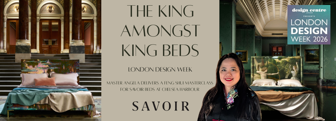Savoir Beds Feng Shui Masterclass at London Design Week 2026